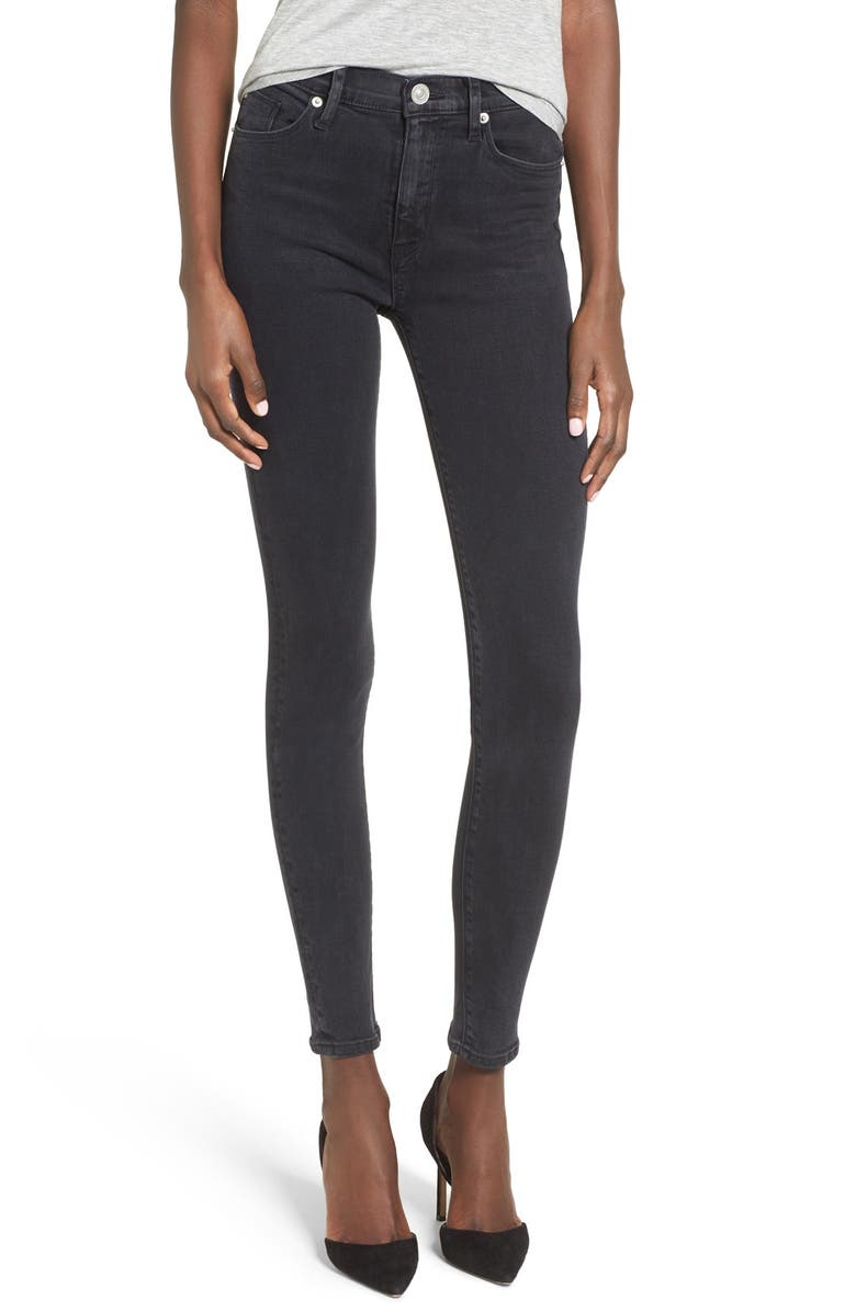 Hudson Jeans Barbara High Waist Super Skinny Jeans, Alternate, color, 