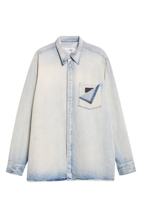 Denim Long Sleeve Shirt