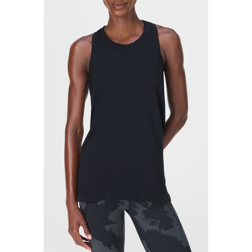 Sweaty Betty Featherweight Seamless Workout T-Shirt in Black at Nordstrom, Size X-Small