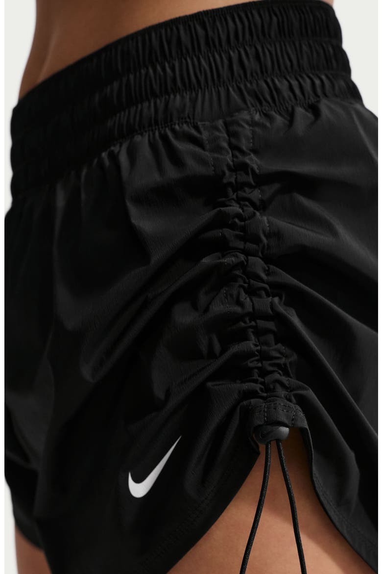 One Dri-FIT Shorts, Alternate, color, BLACK/ WHITE