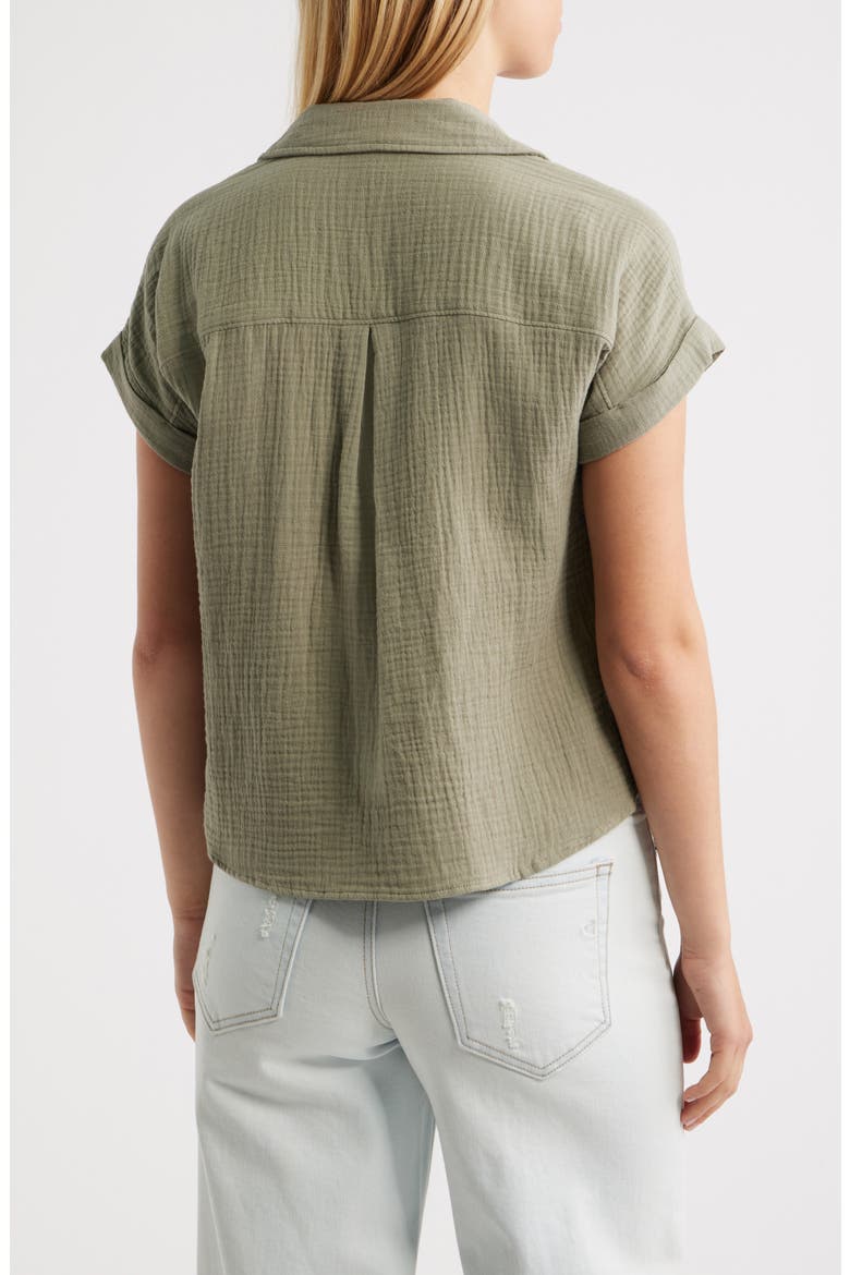Chicago Gauze Shirt, Alternate, color, NEW LAUREL