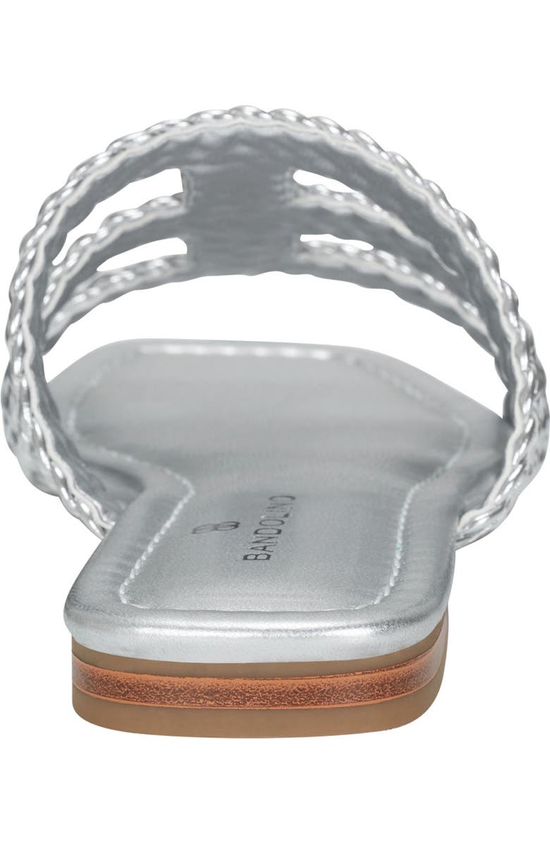 Bandolino Summer Slide Sandal, Alternate, color, Silver