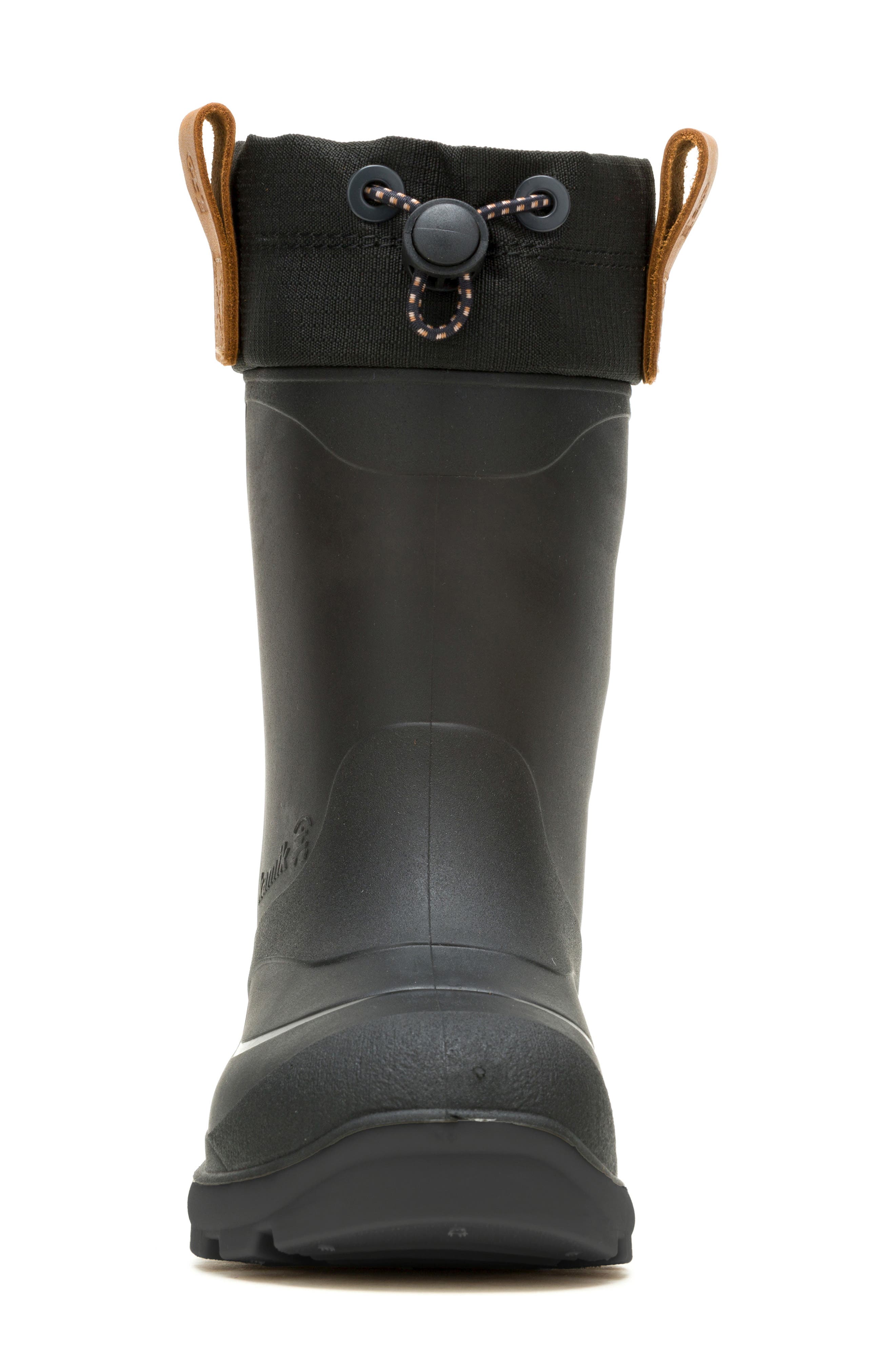 Kamik Kids' Tundra Jr. Waterproof Snow Boot, Alternate, color, Black