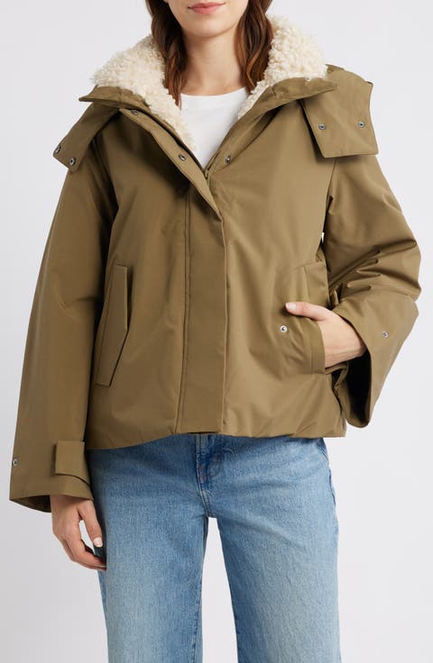 Insulated Jacket with Removable Hood