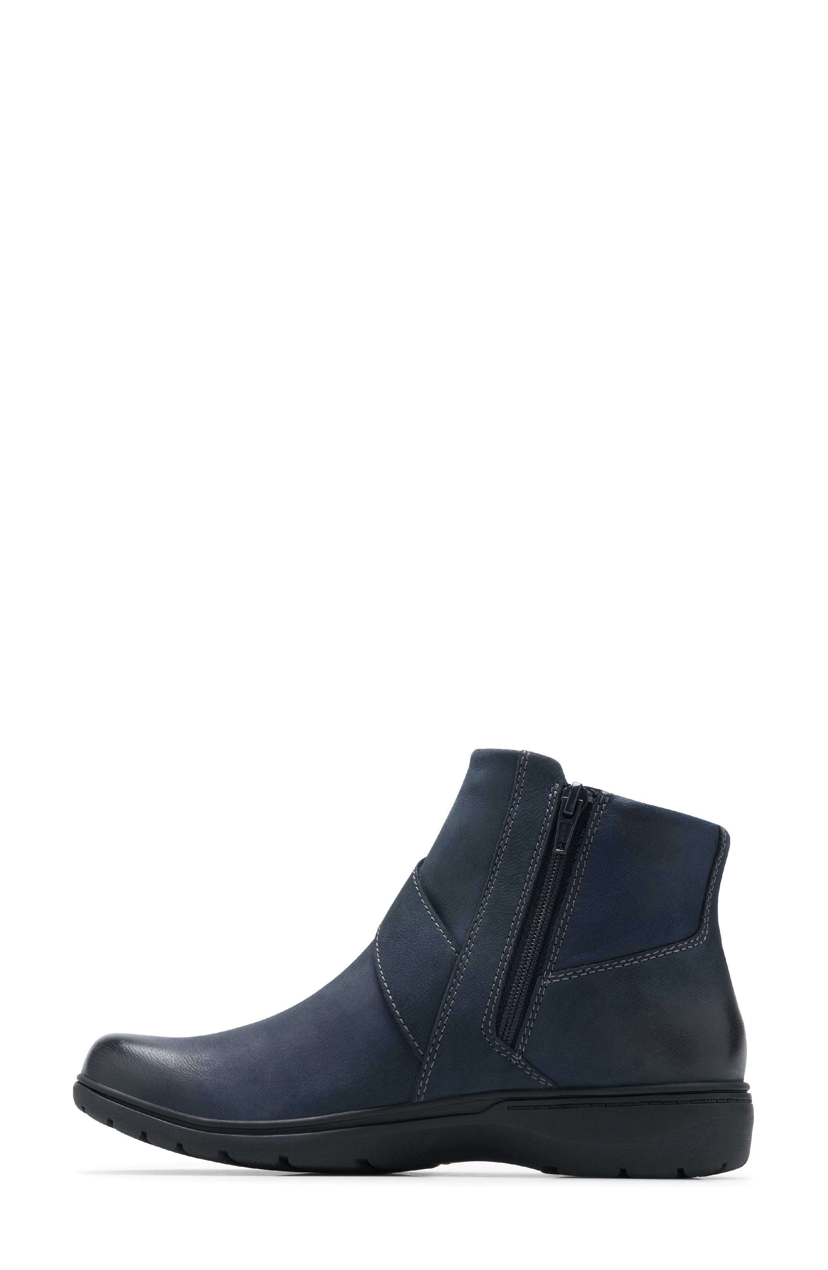 Carleigh Angie Short Boot - Wide Width Available, Alternate, color, NAVY COMBO