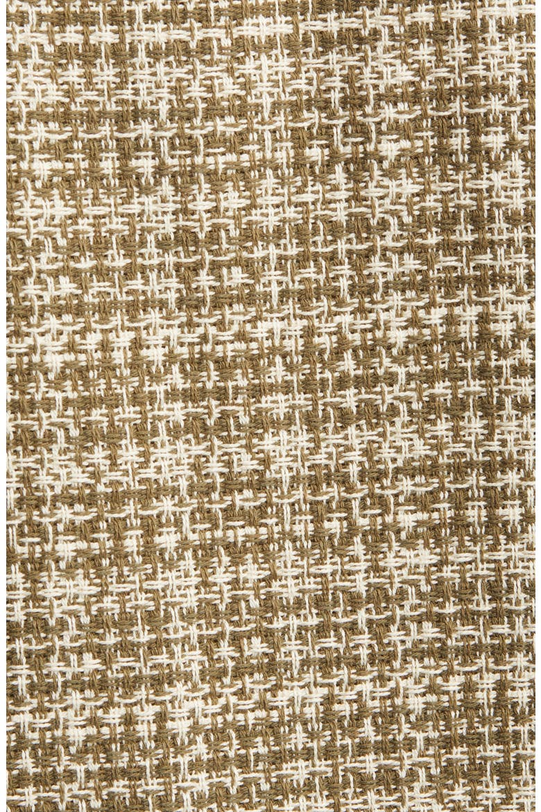 Whiting Mercer Check Button-Up Overshirt, Alternate, color, KHAKI