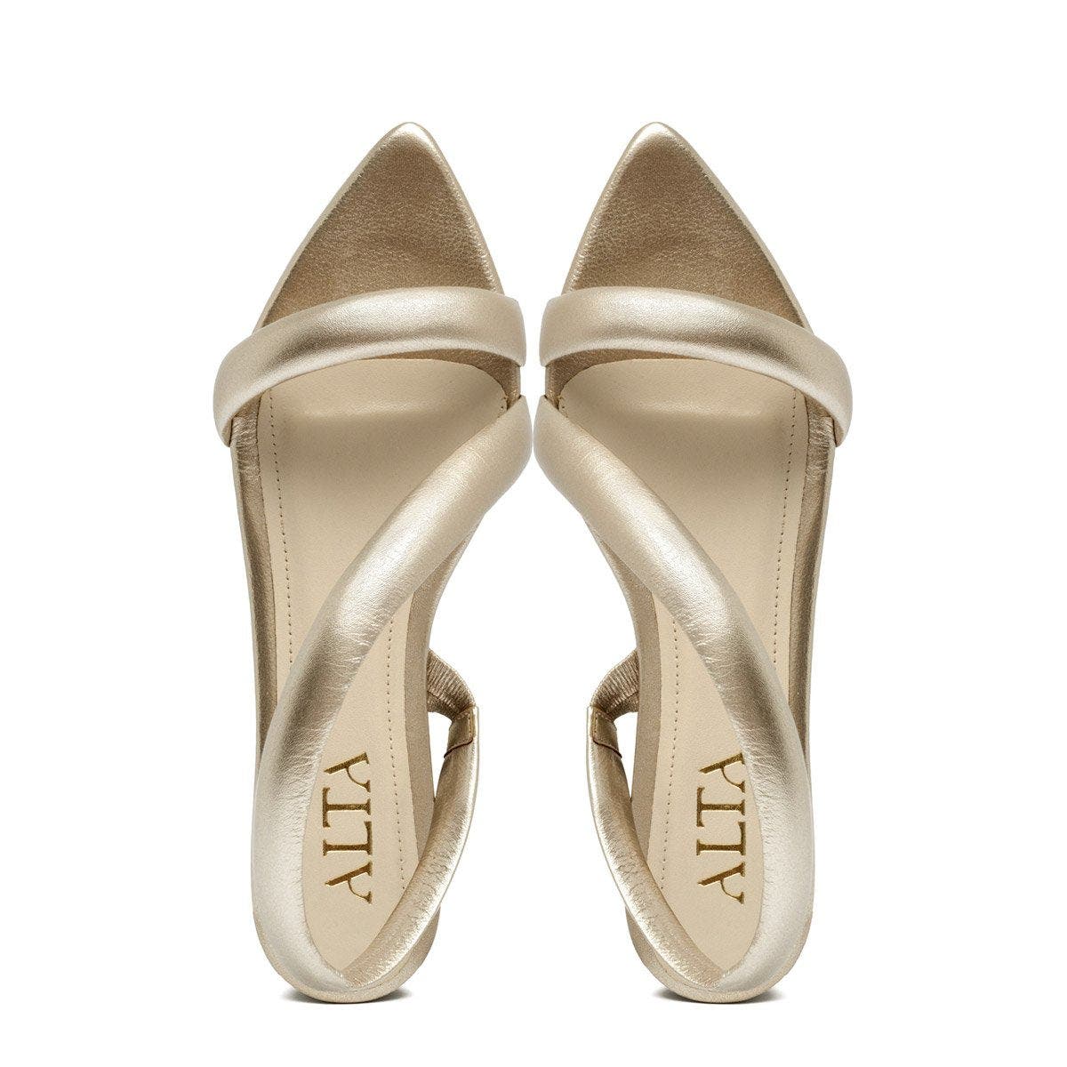 ALTA Lunna Sandals, Alternate, color, Gold