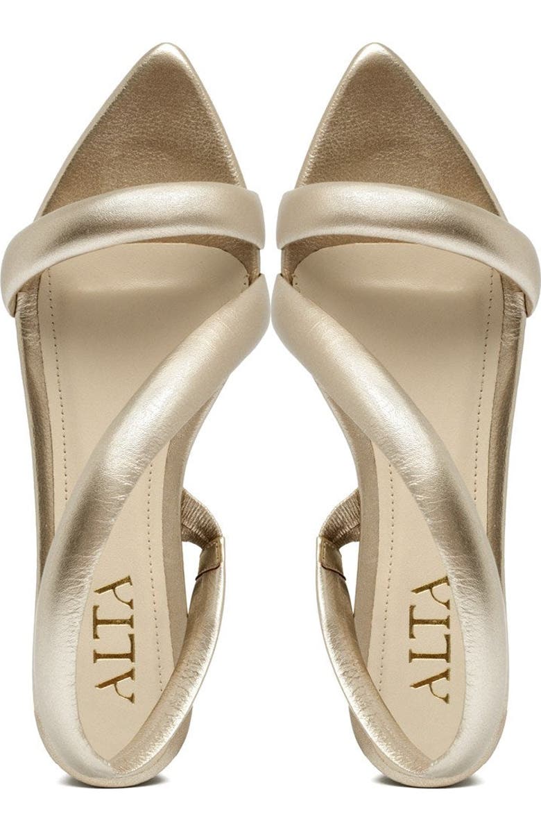 ALTA Lunna Sandals, Alternate, color, Gold