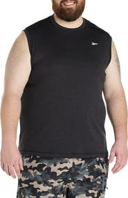 Reebok Big & Tall Performance Melange Sleeveless Shirt