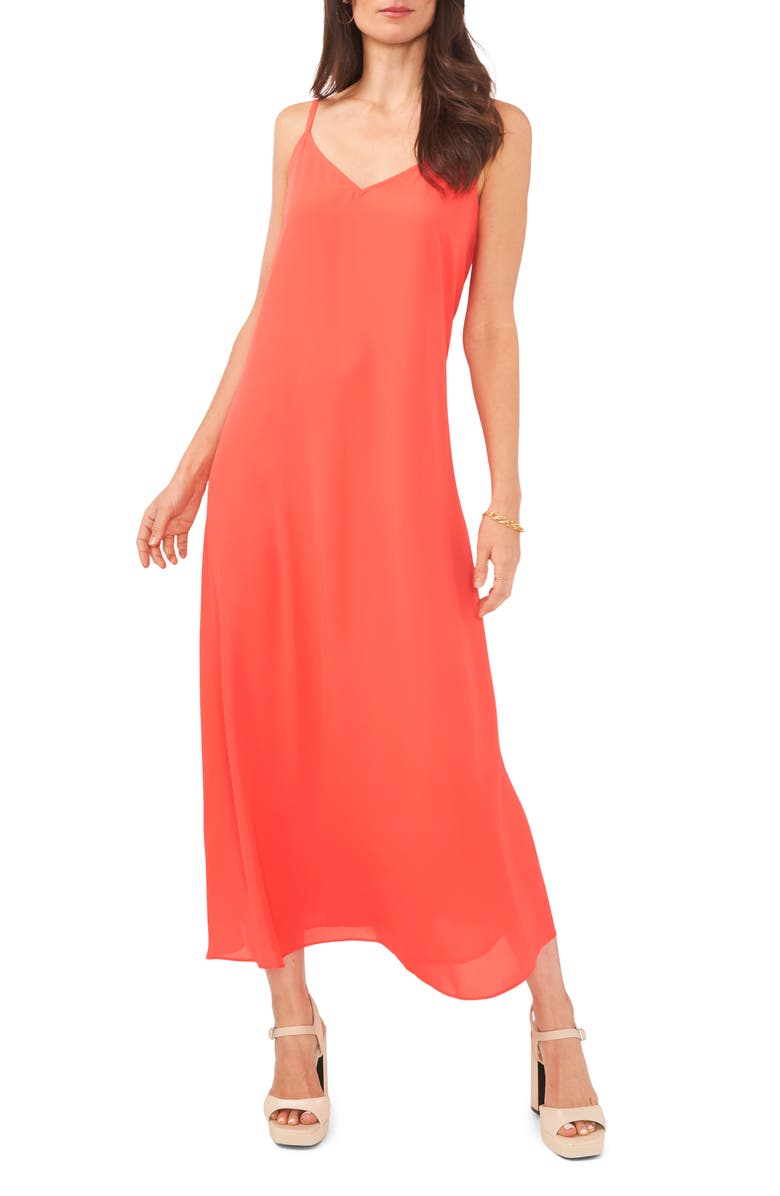 Vince Camuto V-Neck Maxi Dress, Main, color,