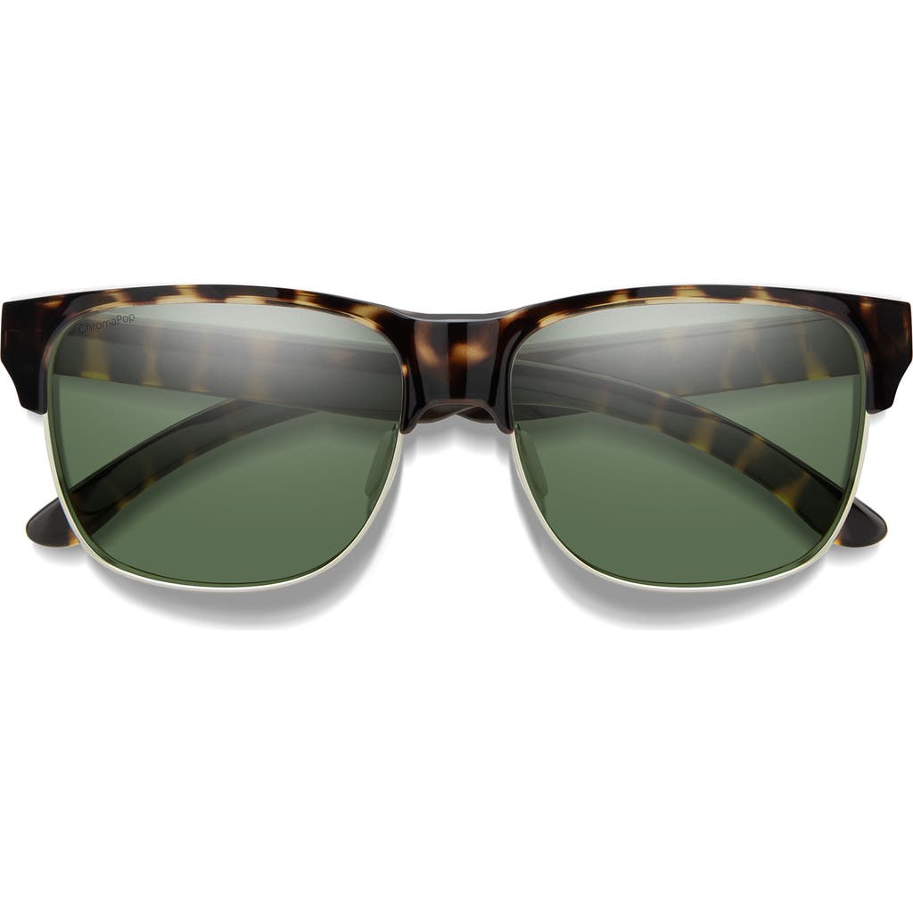 Smith Lowdown Split 56mm Chromapop™ Polarized Square Sunglasses In Multi
