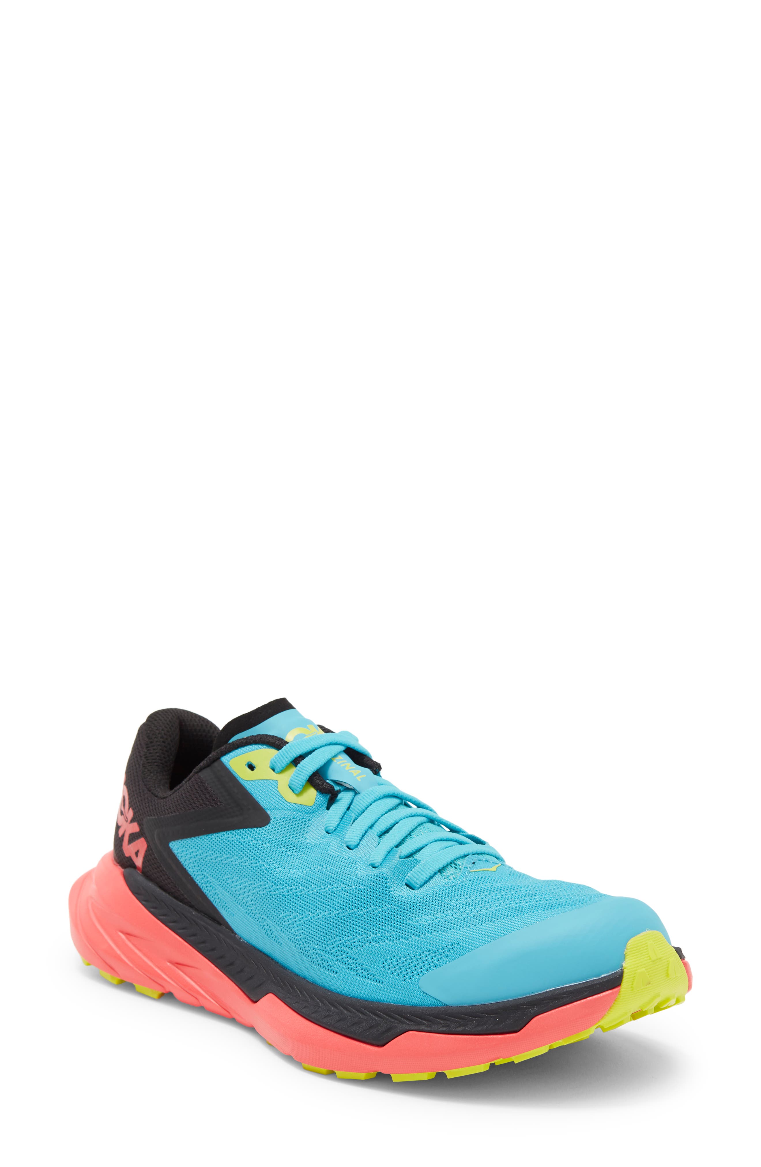 HOKA Zinal Trail Running Shoe, Main, color, 