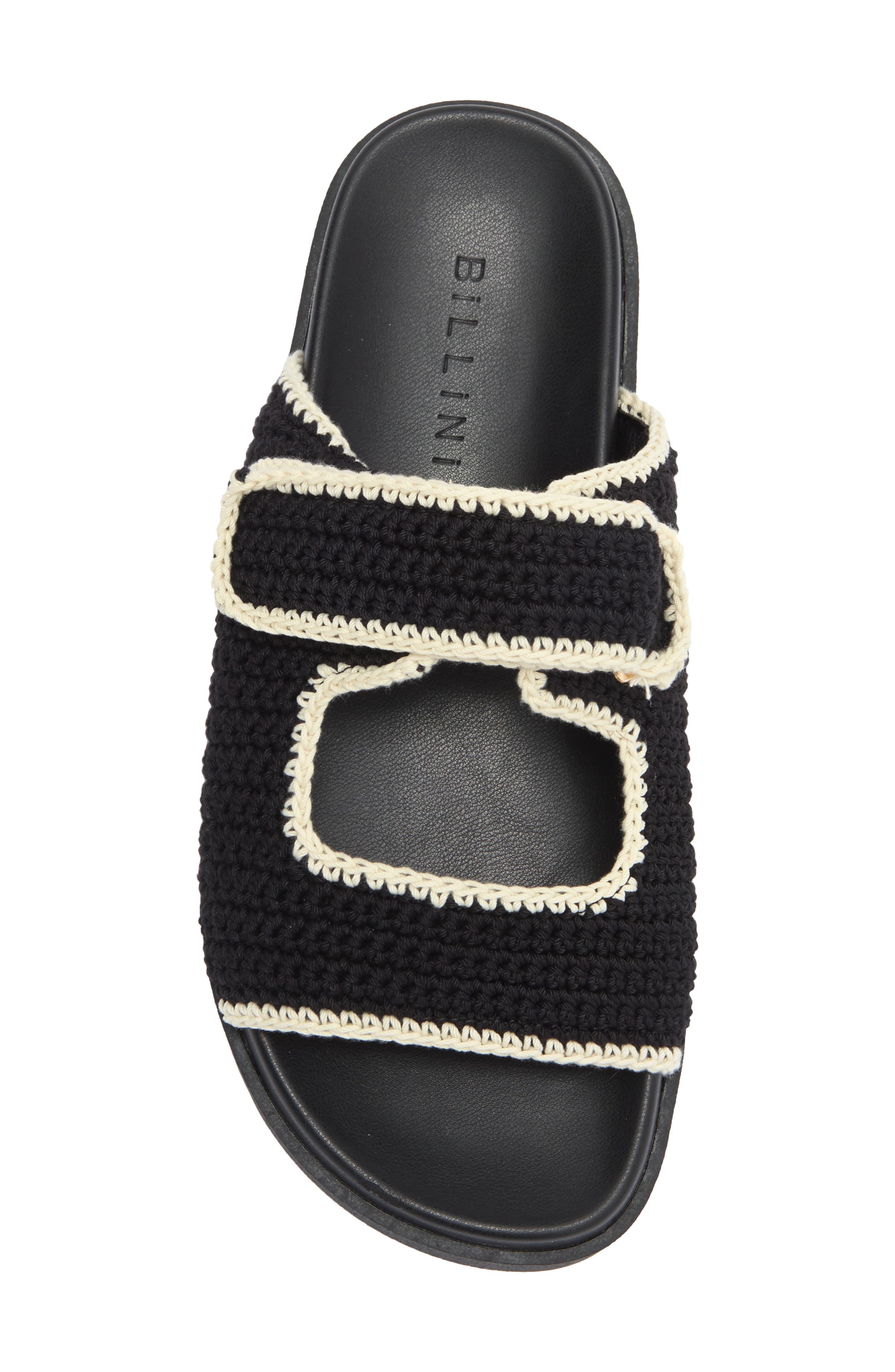 Billini Abbot Sandal, Alternate, color, Black/ White