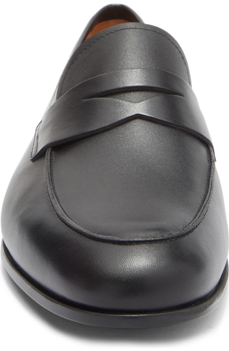 Magnanni Tavarez Penny Loafer, Alternate, color, Black