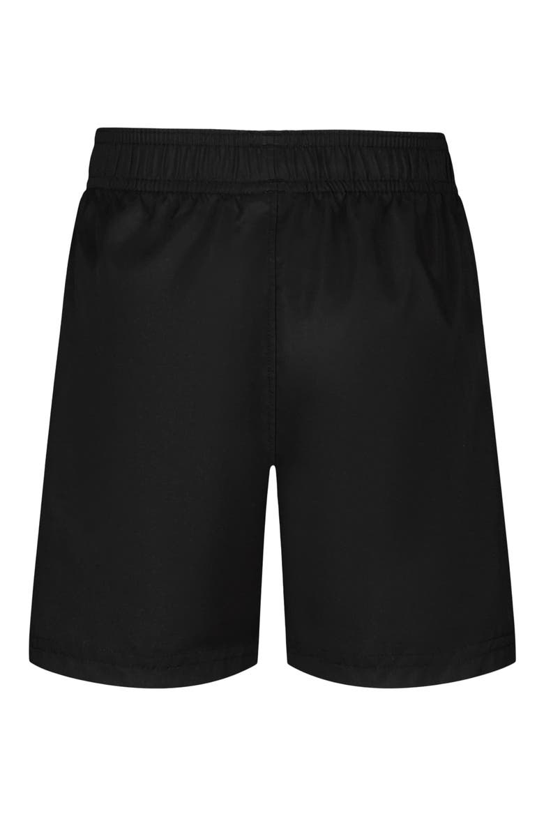 Kids' Logo Performance Shorts, Alternate, color, BLACK