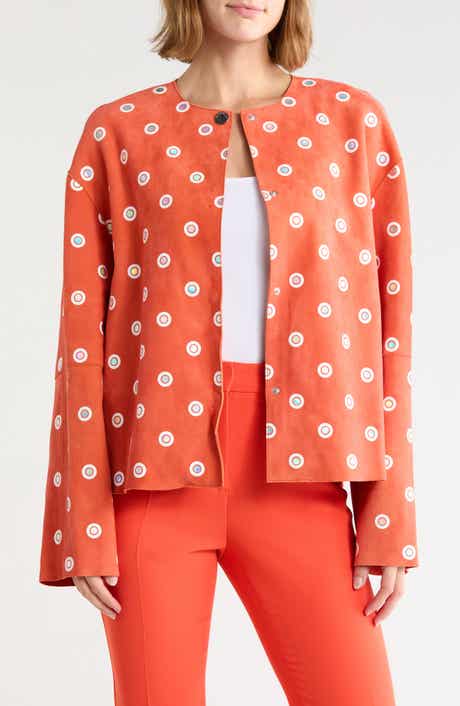 Dot Leather Jacket