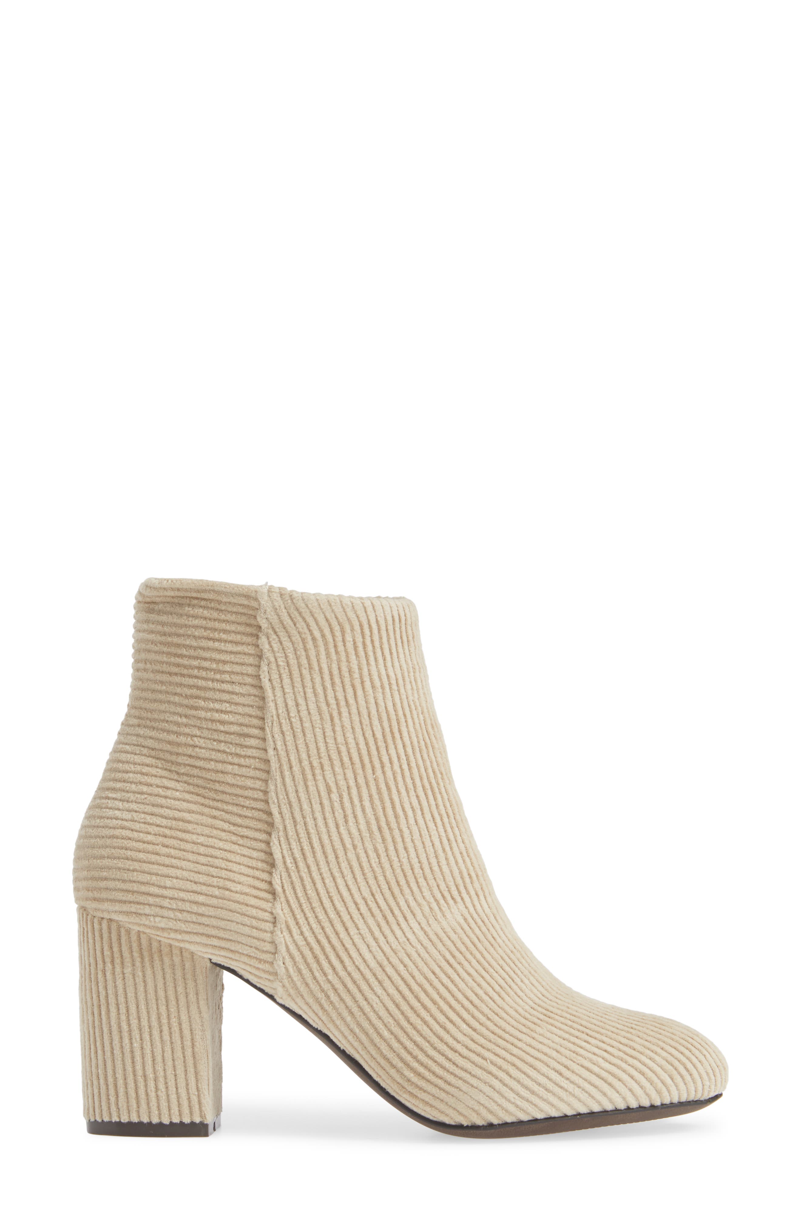 Band of Gypsies Andrea Bootie, Alternate, color, WINTER WHITE CORDUROY