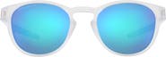 Oakley Latch™ 53mm Prizm™ Polarized Round Sunglasses