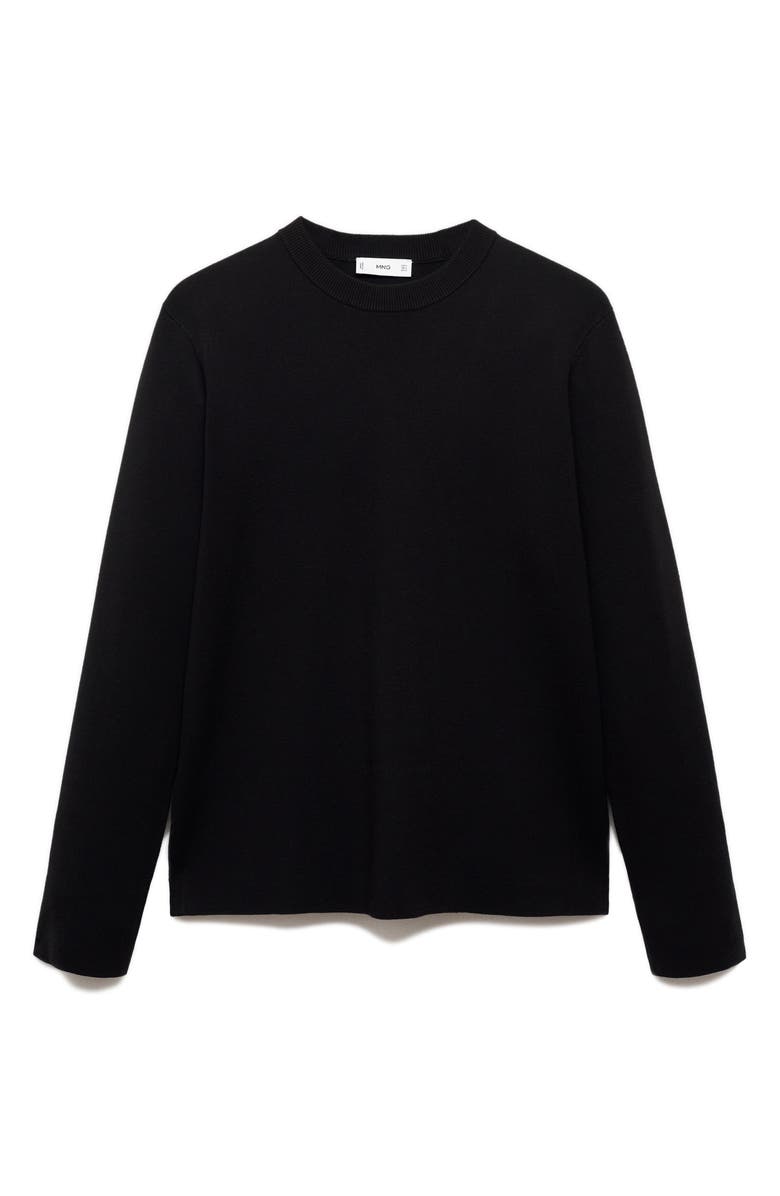 MANGO Regular Fit Fine Knit Sweater, Alternate, color, 