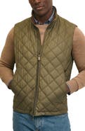 Brooks Brothers Paddock Water Repellent Diamond Quilted Vest