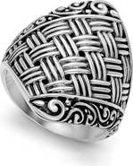 SAMUEL B. Woven Design Ring