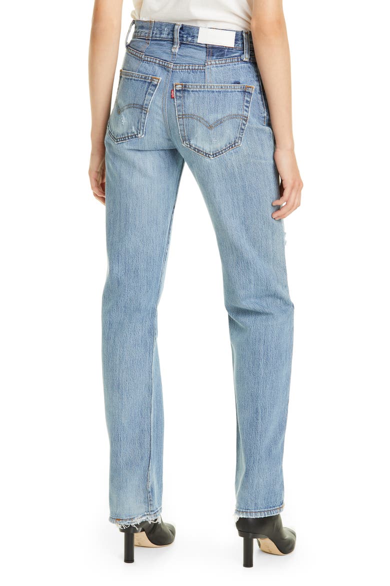 Reconstructed '90s Jeans, Alternate, color, INDIGO