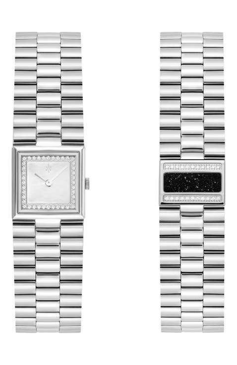 Catena Double-Gemstone Bracelet Watch