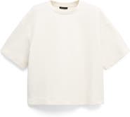 MANGO Cotton Blend T-Shirt