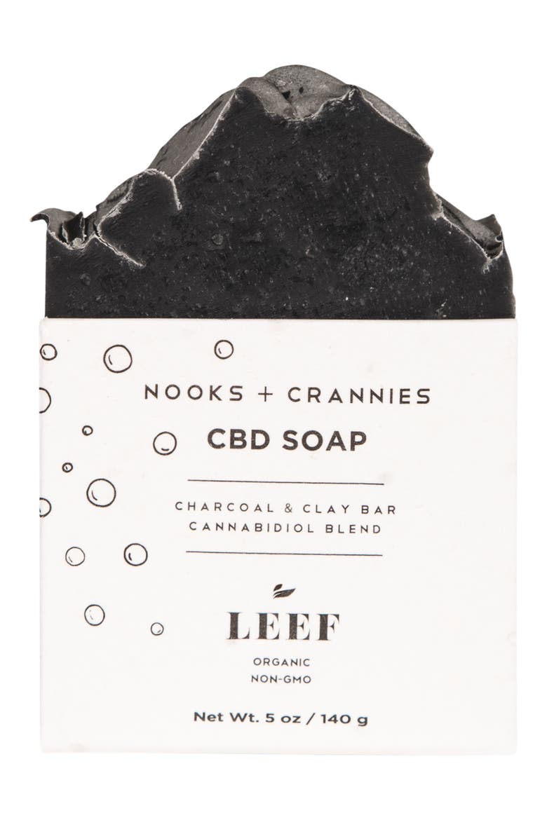 Nooks + Crannies CBD Soap, Main, color, CHARCOAL CLAY
