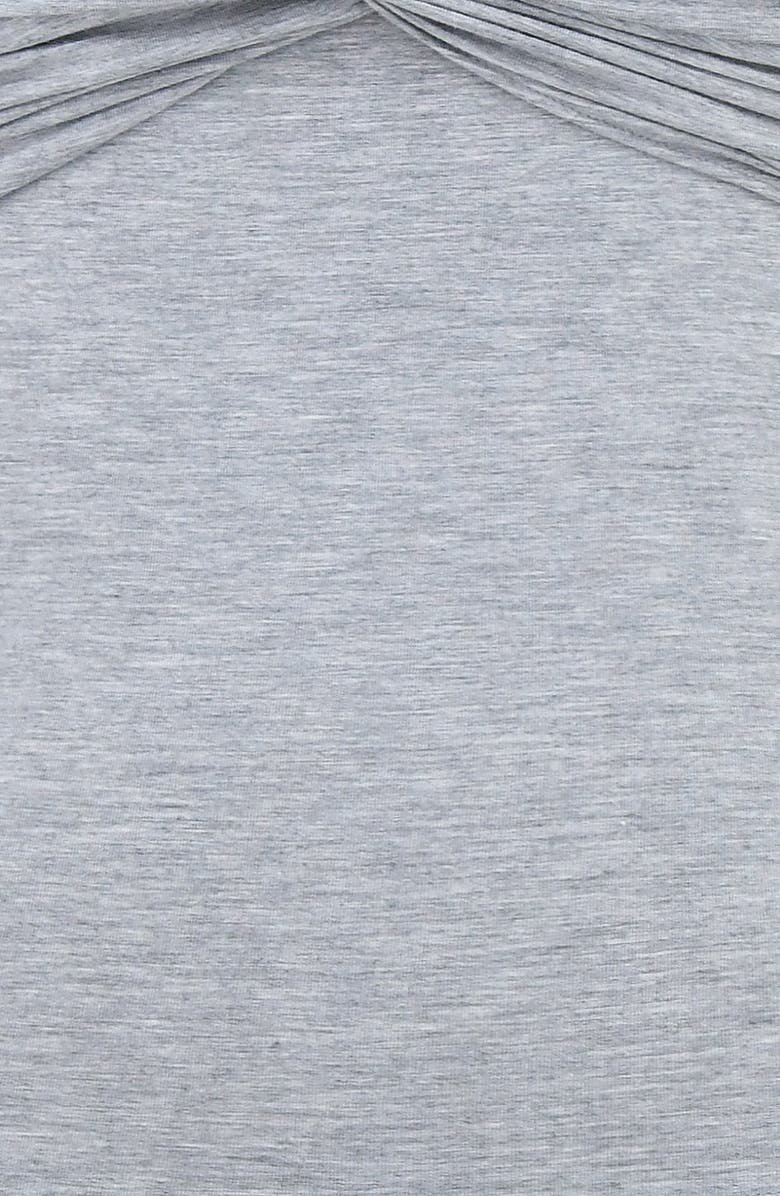 Mistress Rocks Twist Front Long Sleeve Cutout T-Shirt, Alternate, color, 