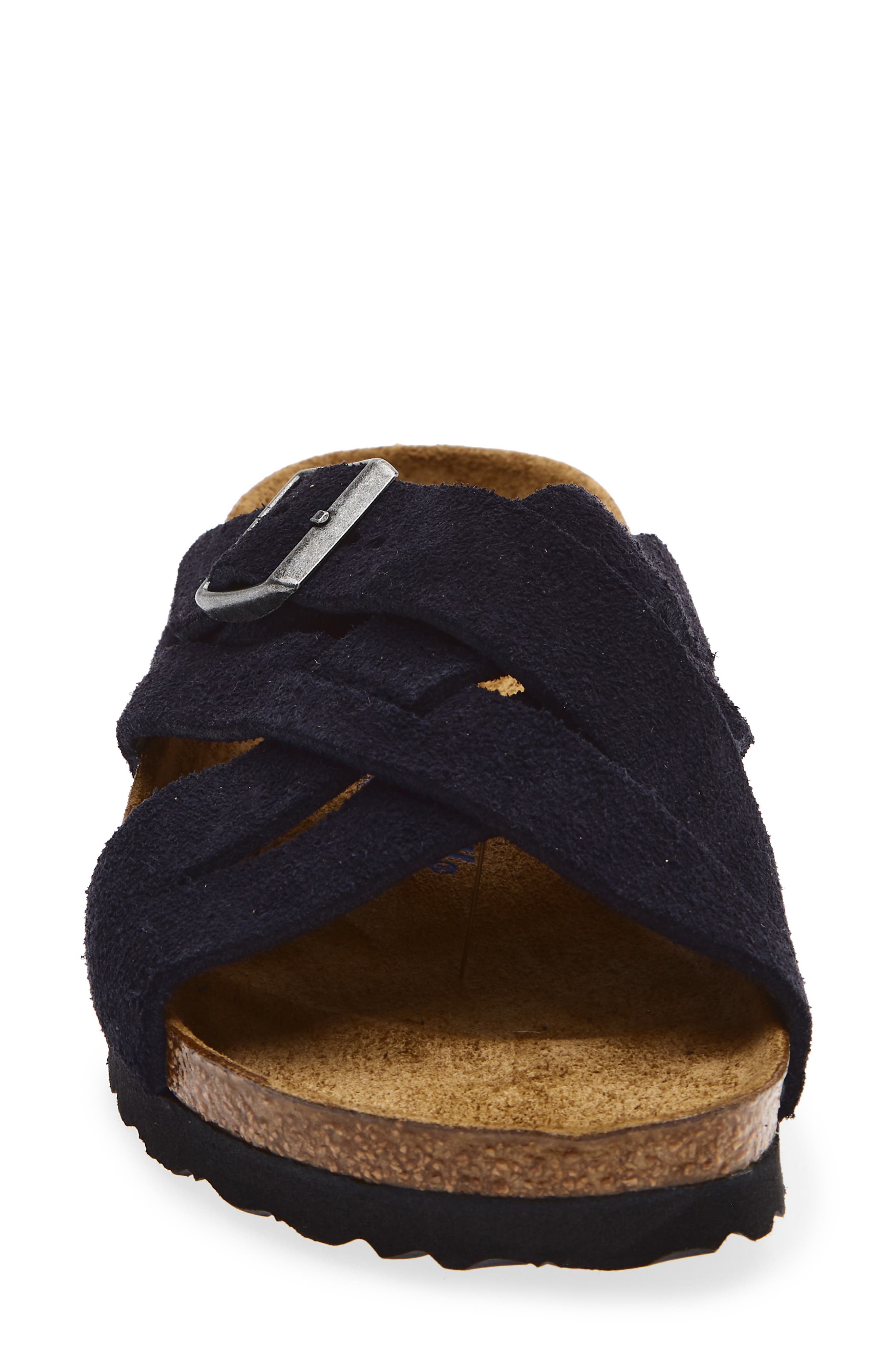 Lugano Slide Sandal - Discontinued, Alternate, color, MIDNIGHT