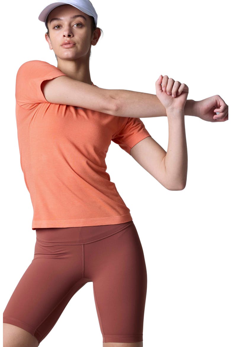 Tech Merino Light Weight Daily Tee, Alternate, color, Melon