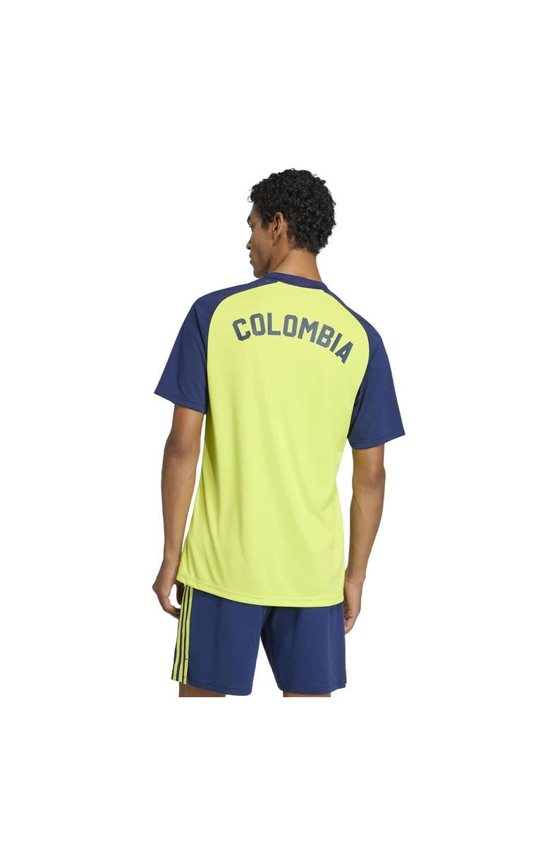 adidas Men's adidas Yellow Colombia National Team 2026 Pre-Match Top, Alternate, color, Yellow