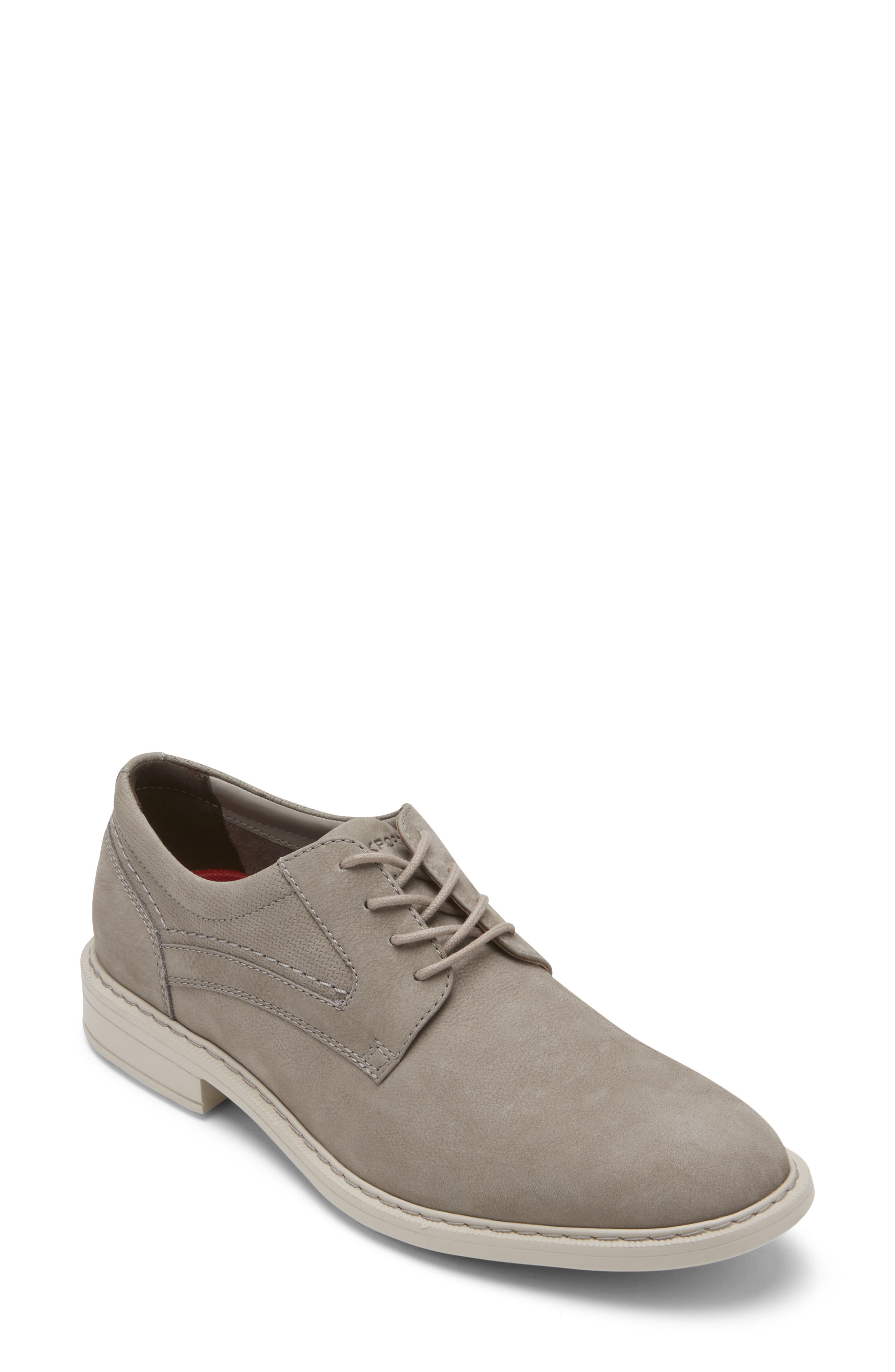 Tanner Plain Toe Derby, Main, color, DOVE