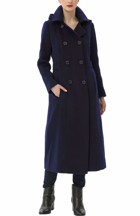 Women's Laila Hooded Wool Coat