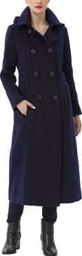 Kimi & Kai Women's Laila Hooded Wool Coat