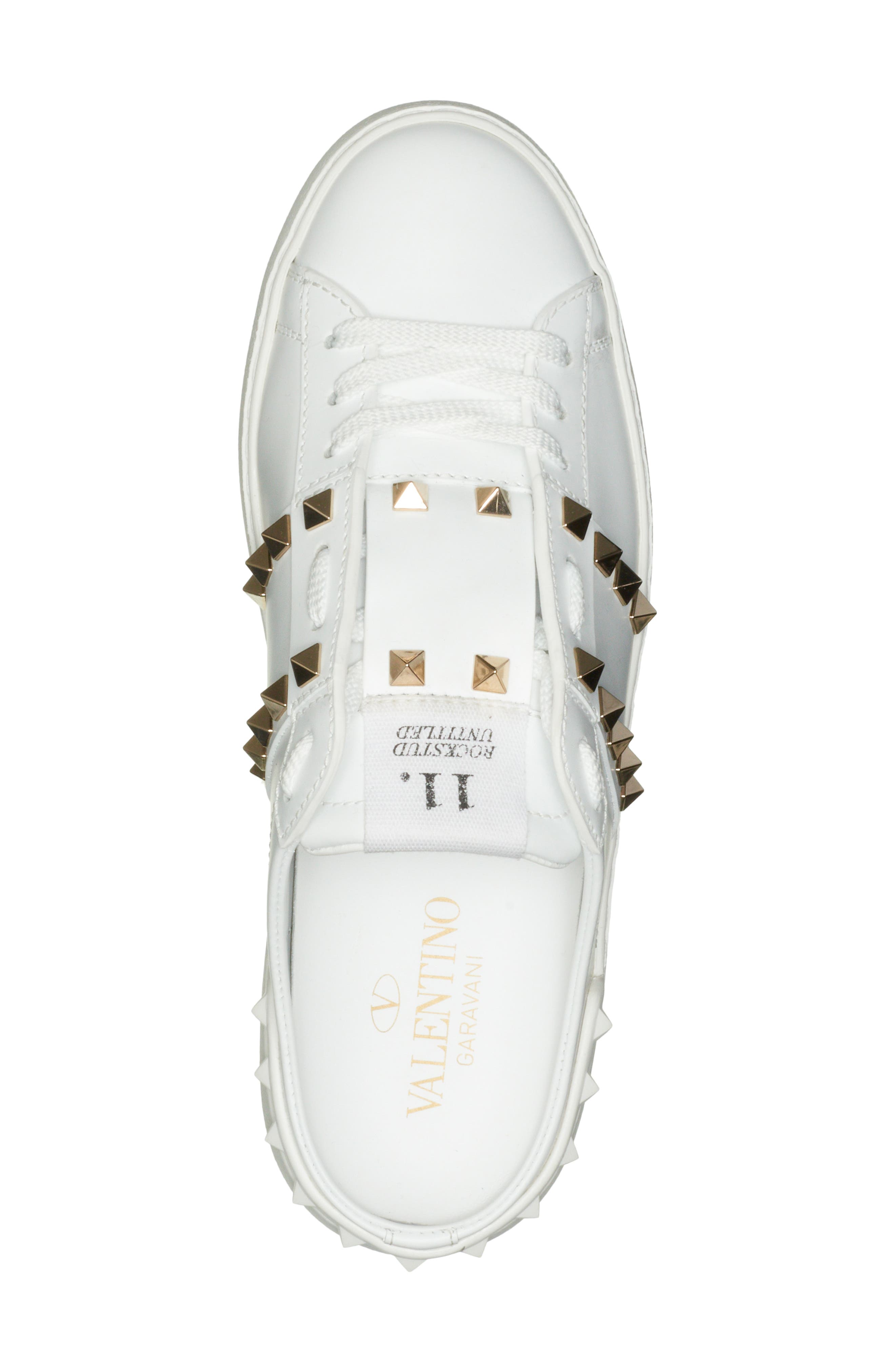Valentino Garavani Rockstud Untitled Mule Sneaker, Alternate, color, 