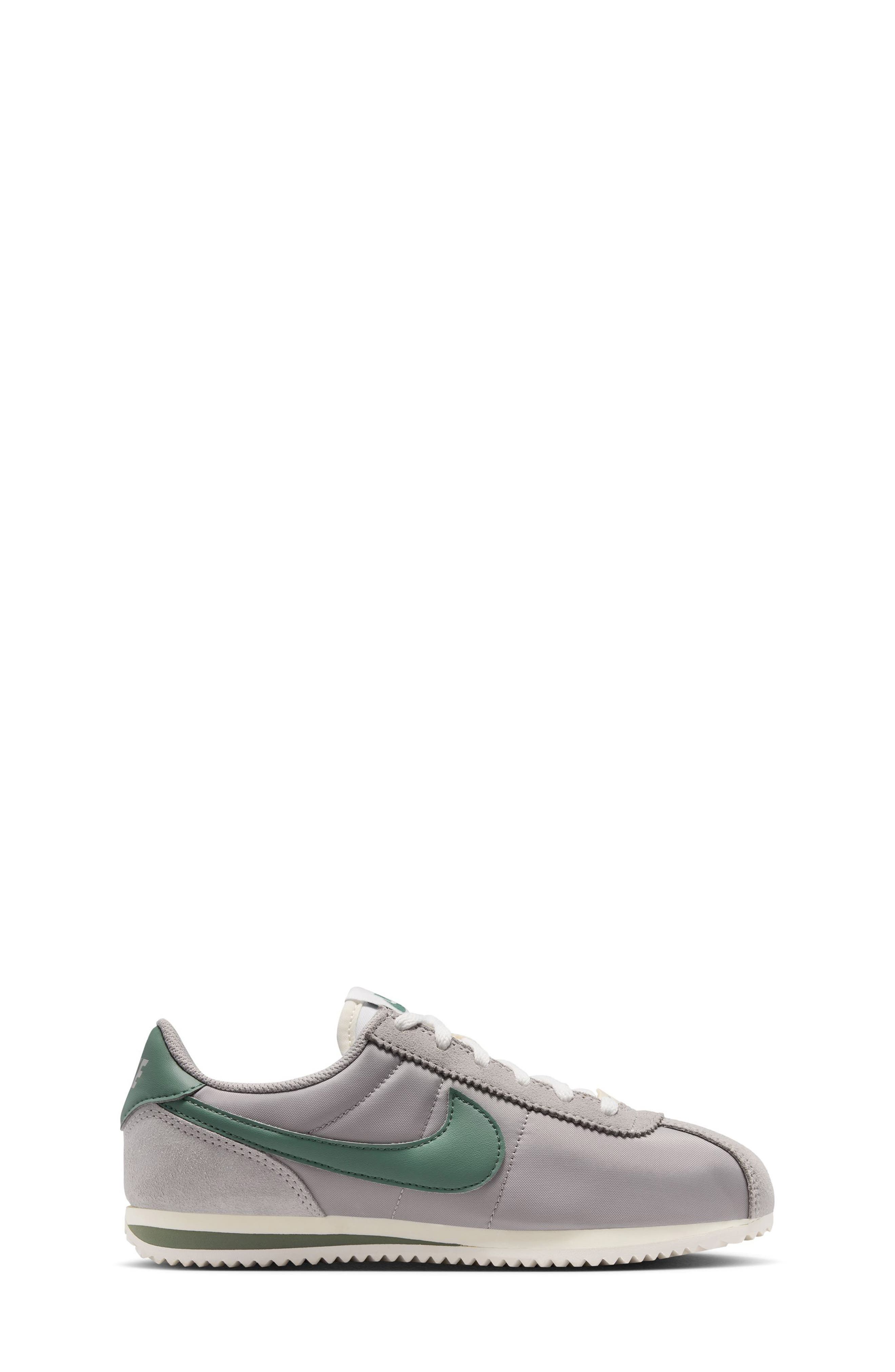 Kids' Cortez Sneaker, Alternate, color, GREY/ CLAY GREEN/ SAIL