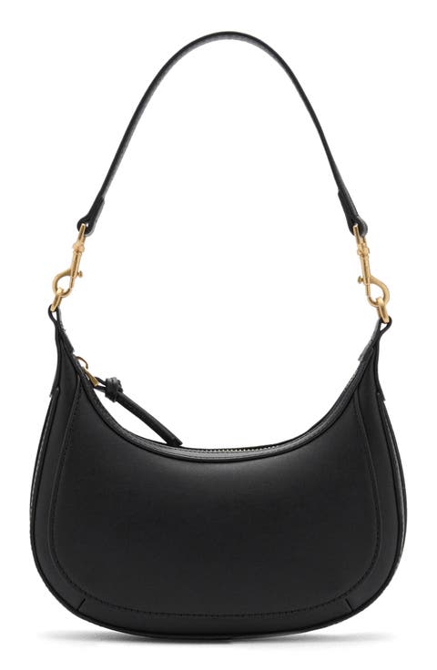 MANGO Faux Leather Shoulder Bag | Nordstrom