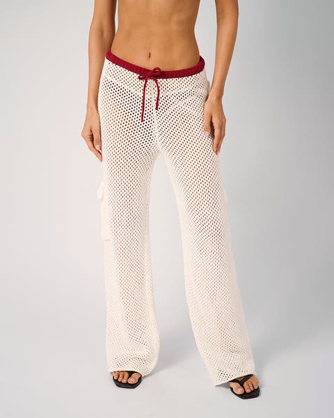 Crochet Cargo Pants