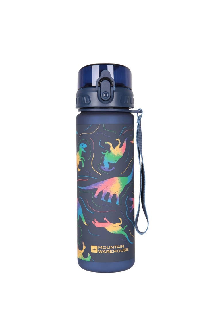 Childrens/kids Dinosaurs Bpa Free 16.9floz Water Bottle, Main, color, Navy
