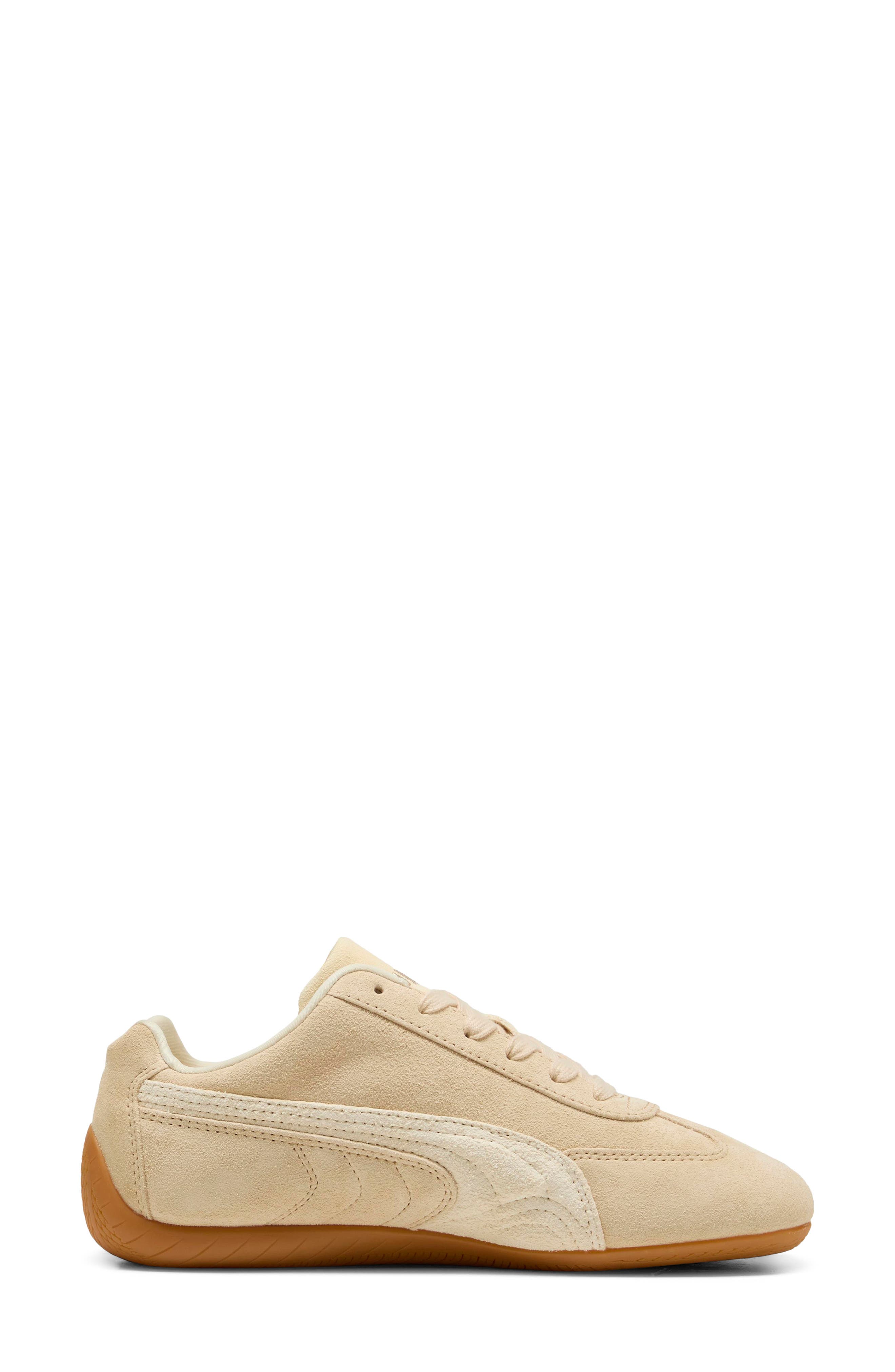 Speedcat Elevated Leather Sneaker, Alternate, color, CASHEW BROWN/ GUM