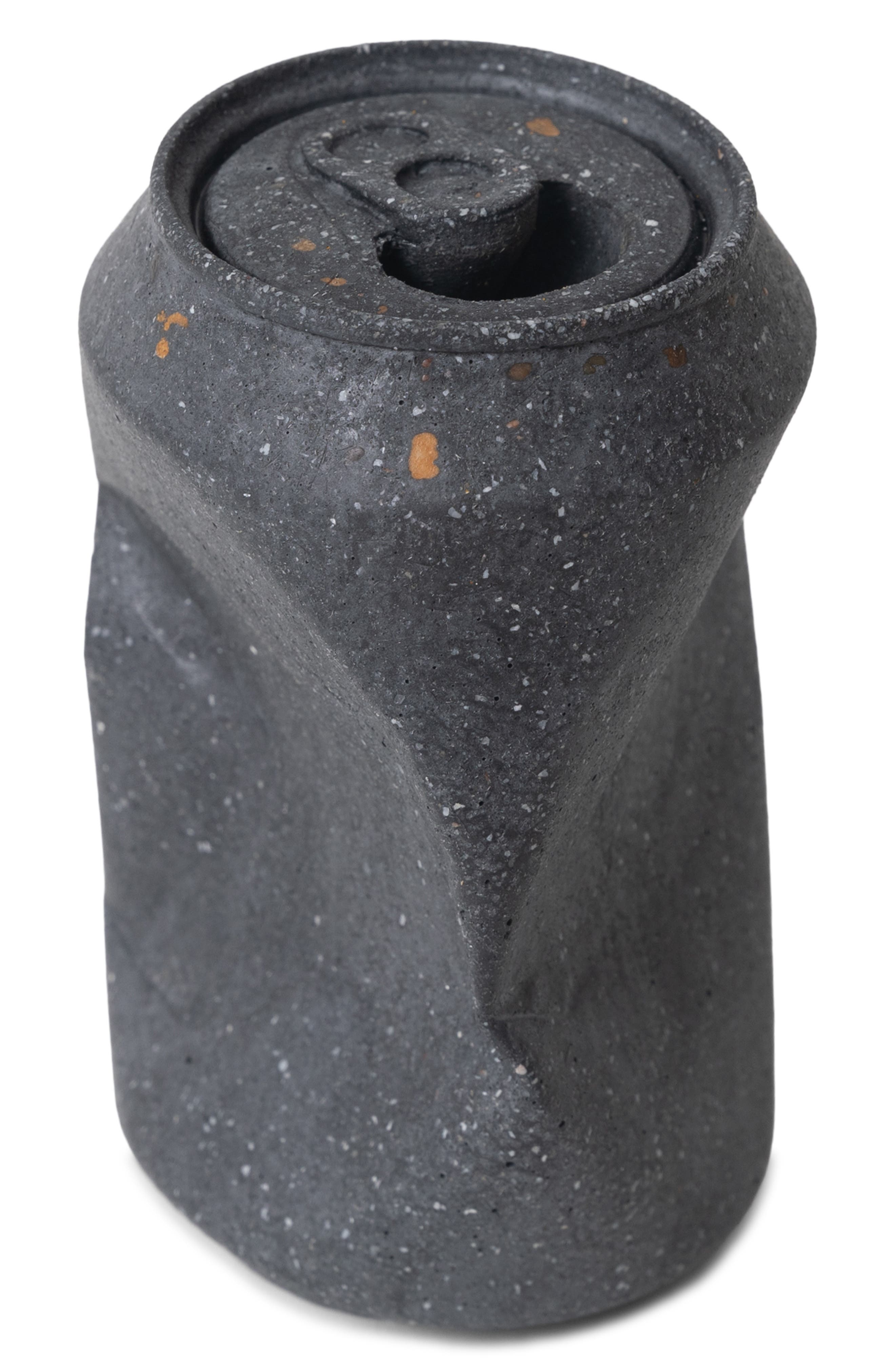 Pretti.Cool Soda Can Vase in Black Terrazzo 