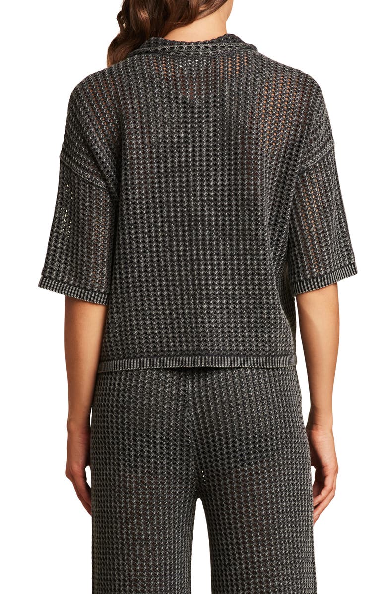 Barefoot Dreams<sup>®</sup> Sun Bleached Cotton Pajama Shirt, Alternate, color, 