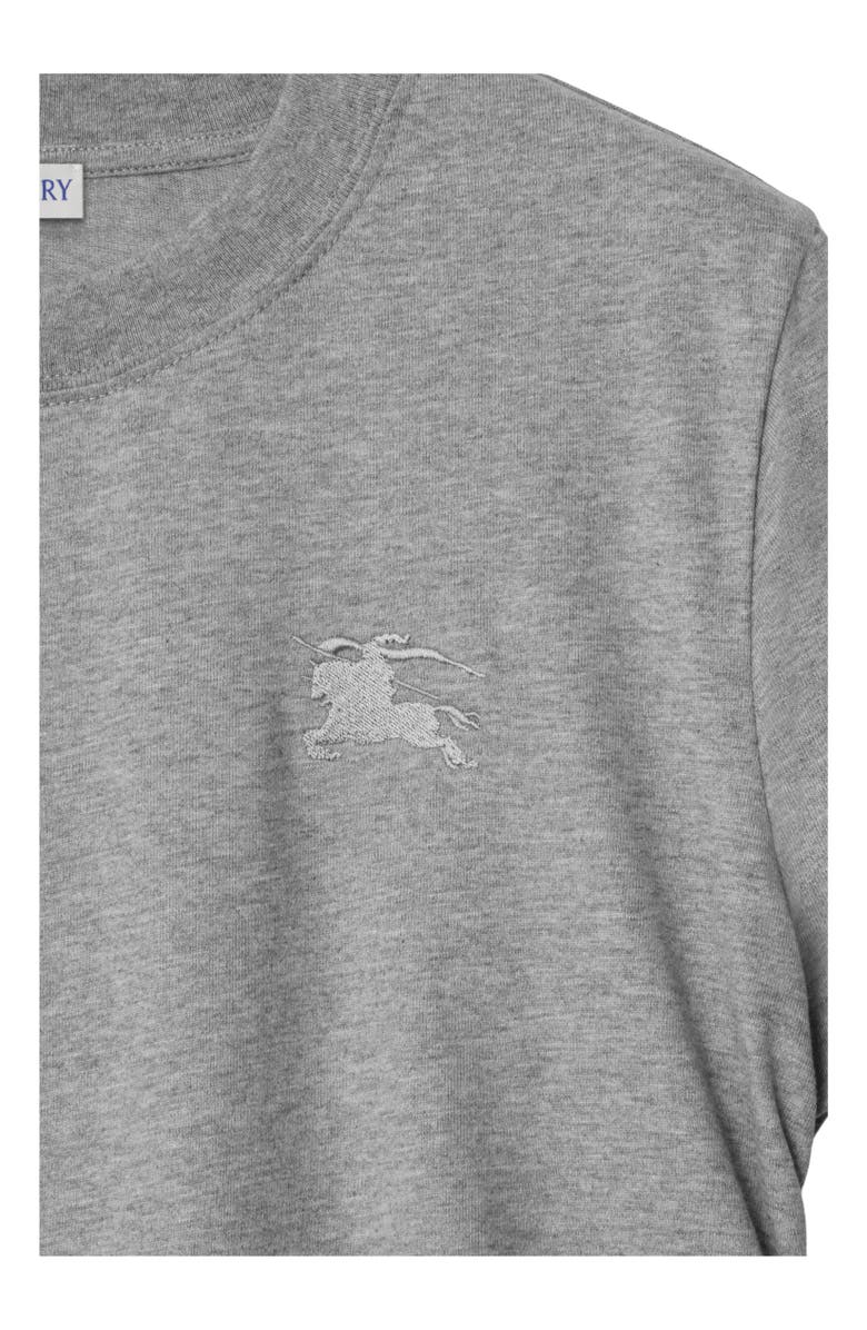 Burberry Festival Cotton T-shirt, Alternate, color, Pale Grey Melange