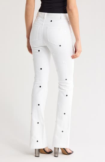 Shilene Mirror Sequin Flare Pants