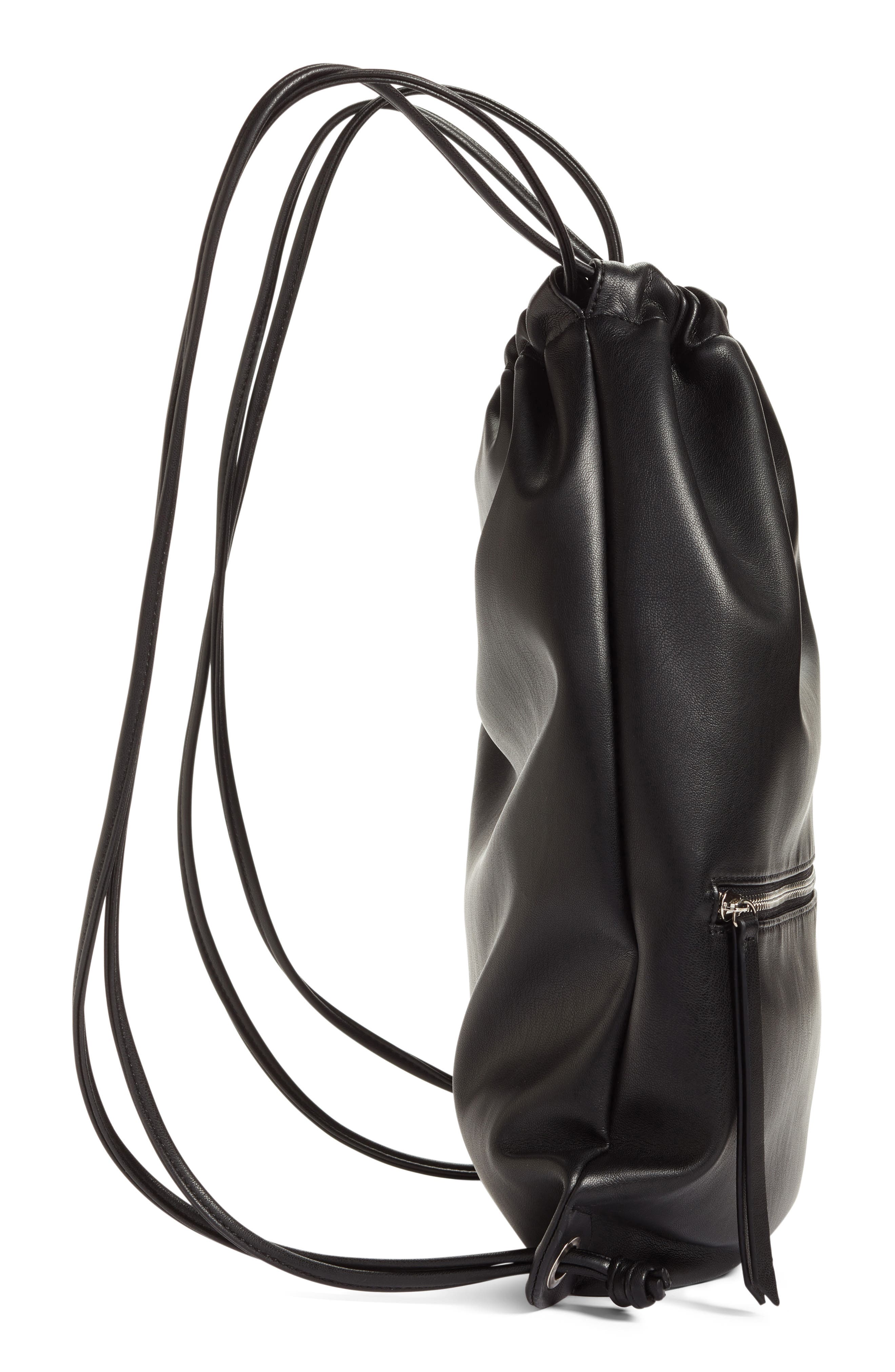 Phase 3 Faux Leather Sling Backpack, Alternate, color, 