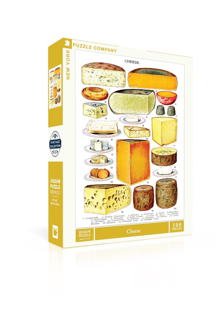 Cheese 500 Piece Puzzle, Alternate, color, No Color