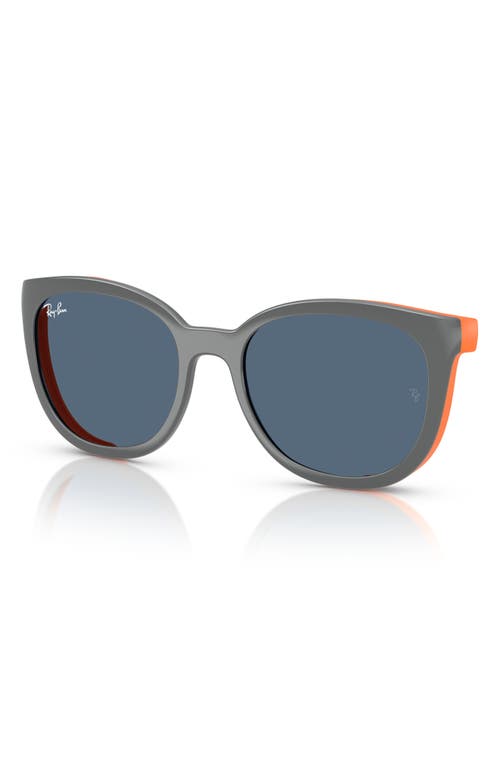 Ray Ban Ray-ban Kids' 45mm Phantos Optical Glasses & Clip-on Sunglasses In Orange