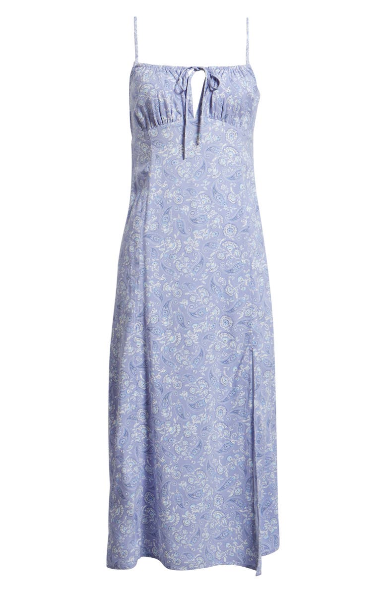 BP. Paisley Sundress, Alternate, color, Blue- White Elisabeth Paisle